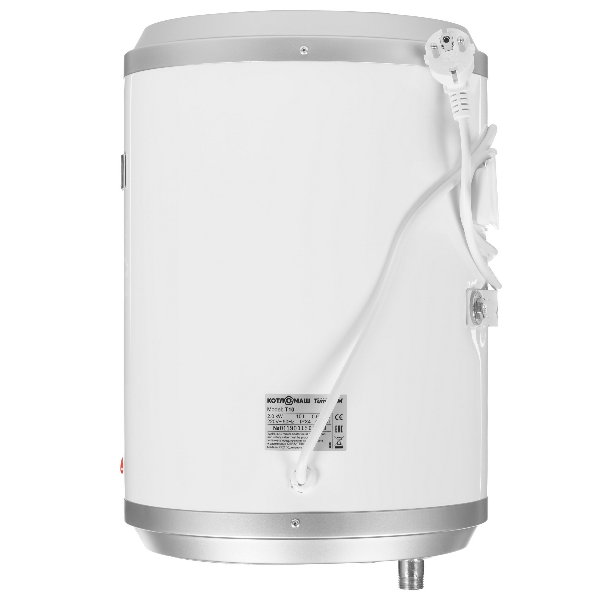 5307976 Водонагреватель электрический КОТЛОМАШ Титан-М Т10 STDN-0077525 - Вид №2