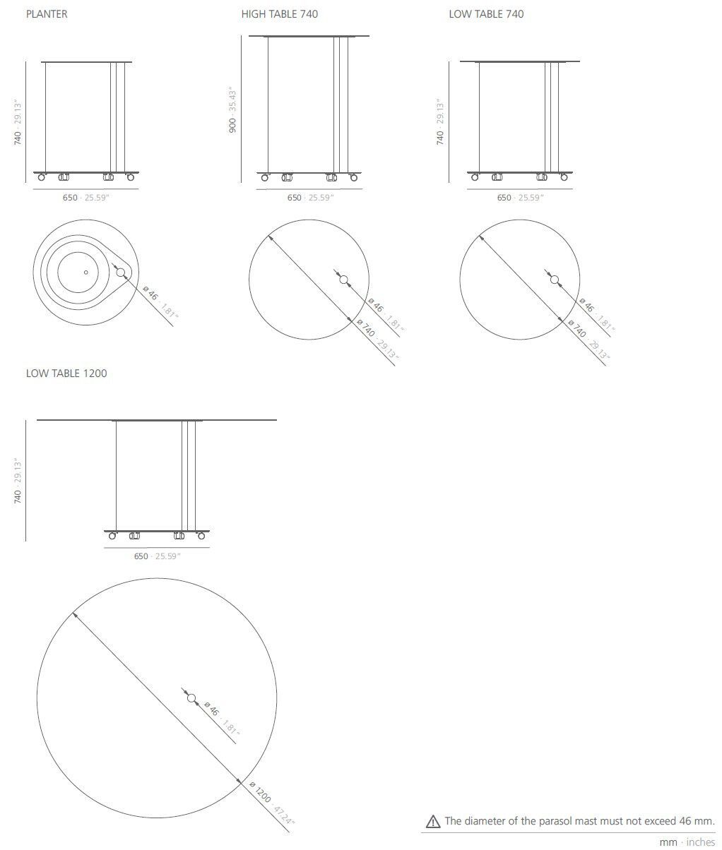 Алюминиевое основание зонтика Systemtronic Advanced ARCH-00011648 - Вид №1