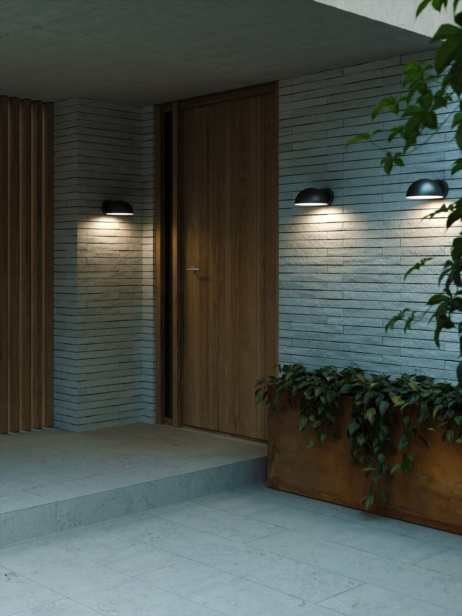 Пластиковый наружный настенный светильник Nordlux CLARSO ARCH-00024073 - Вид №3