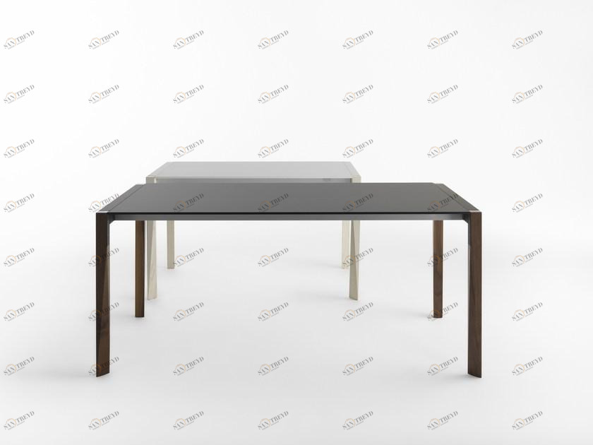 Casamania & Horm Раздвижной прямоугольный стол из феникса и массива дерева sun-id-1446891