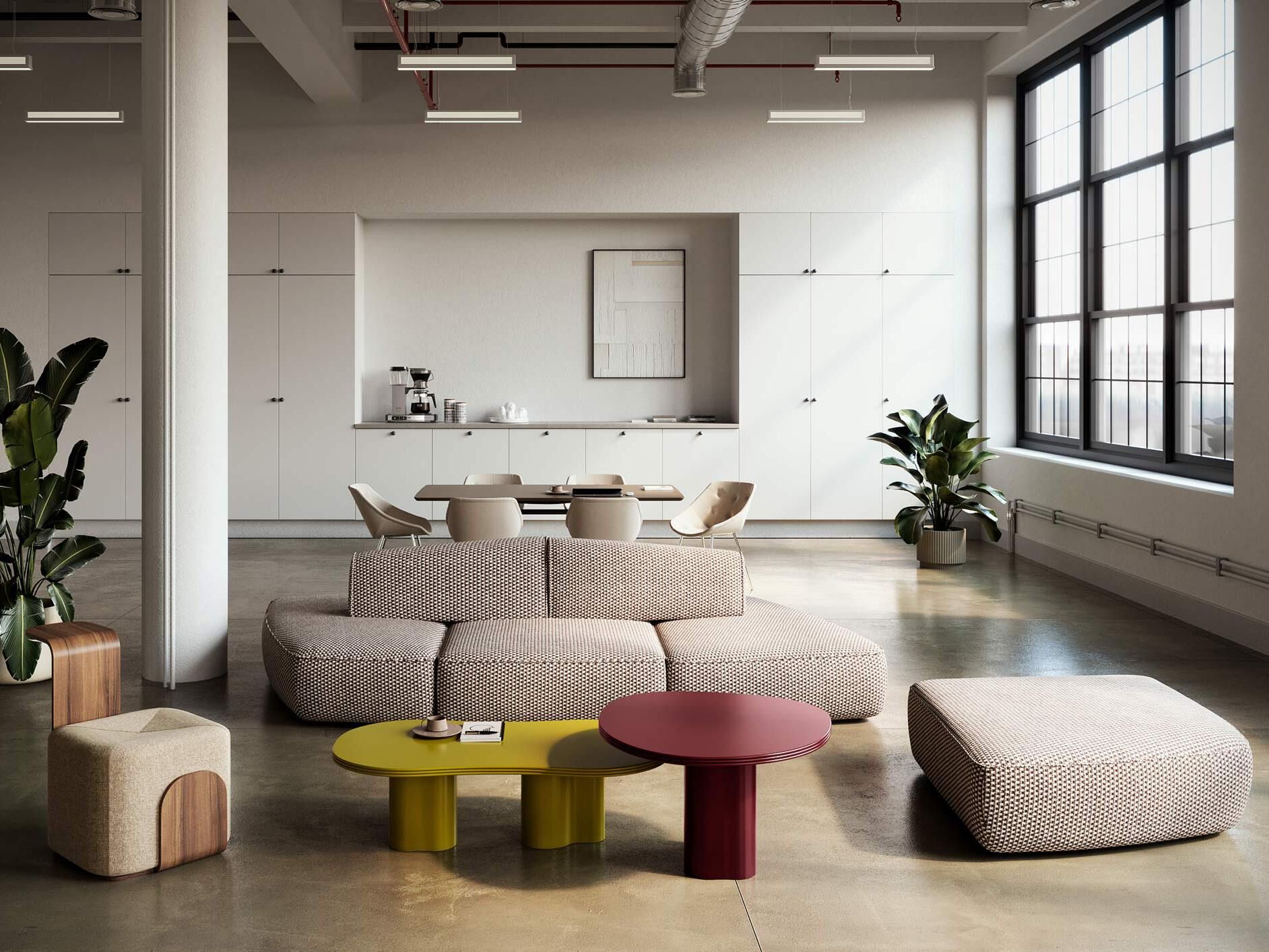 Модульный тканевый диван SITIA PAVÉ ARCH-00048383 - Вид №11