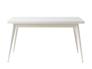 Стальной прямоугольный обеденный стол