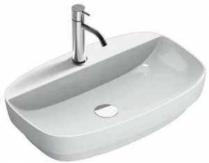 165grlx00 Накладная раковина консольная овальная CERAMICA CATALANO Green