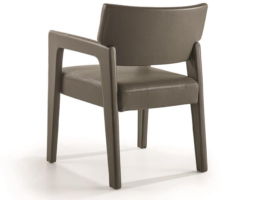 Longhi Мягкое кожаное кресло с подлокотниками Loveluxe 2020 – sartoria collection U 179 - Вид №4