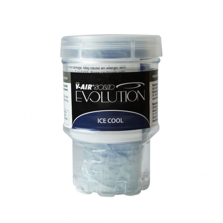 VEVO ICE COOL VECTAIR SYSTEMS Ароматизатор воздуха автоматический V-AIR SOLID EVOLUTION ICE COOL - Ледяной Бриз Белый 
