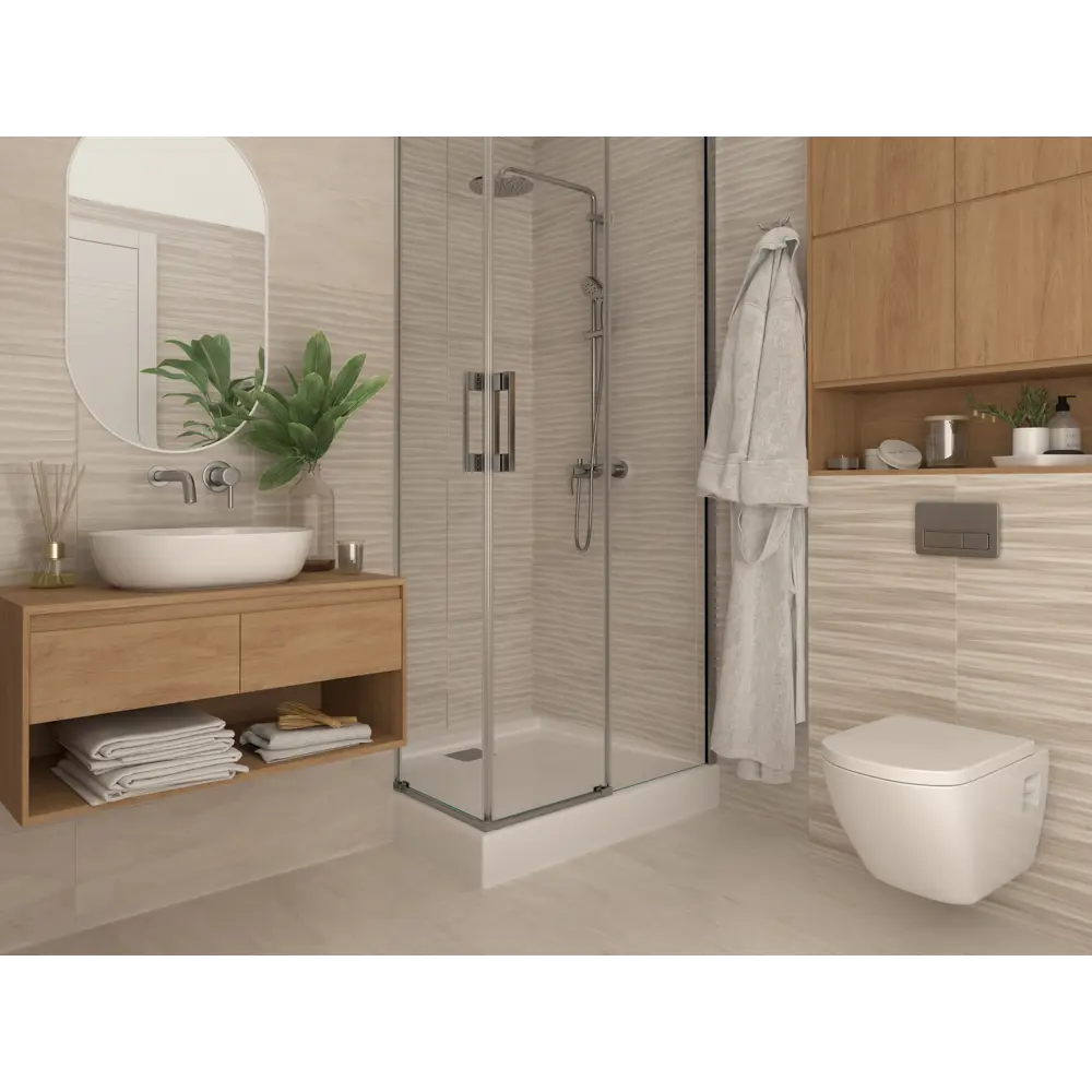 Керамогранит Unitile Пазолини 40х40 см 1.6 м² цвет бежевый Шахтинская Плитка STLM-2180619 - Вид №3