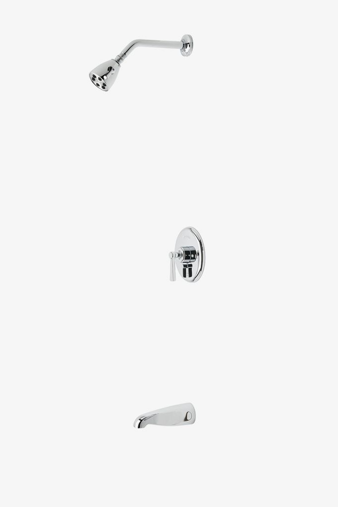 TRSP04 Комплект для душа с балансировкой давления в пути с головкой 2 3/4 дюйма и изливом ванны Waterworks 