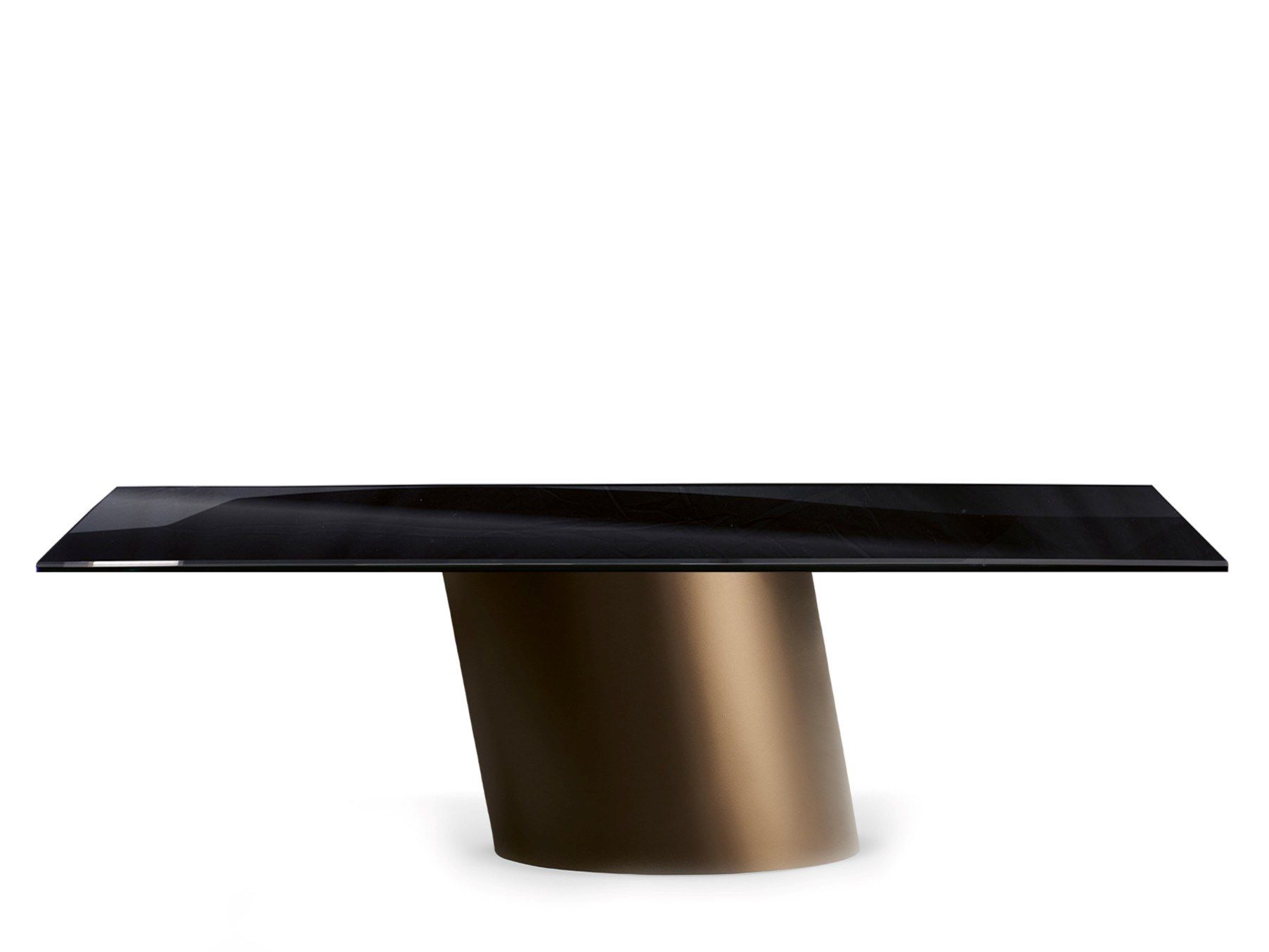 Прямоугольный Хрустальный стол с металлическим основанием EFORMA Dorado ARCH-00086126