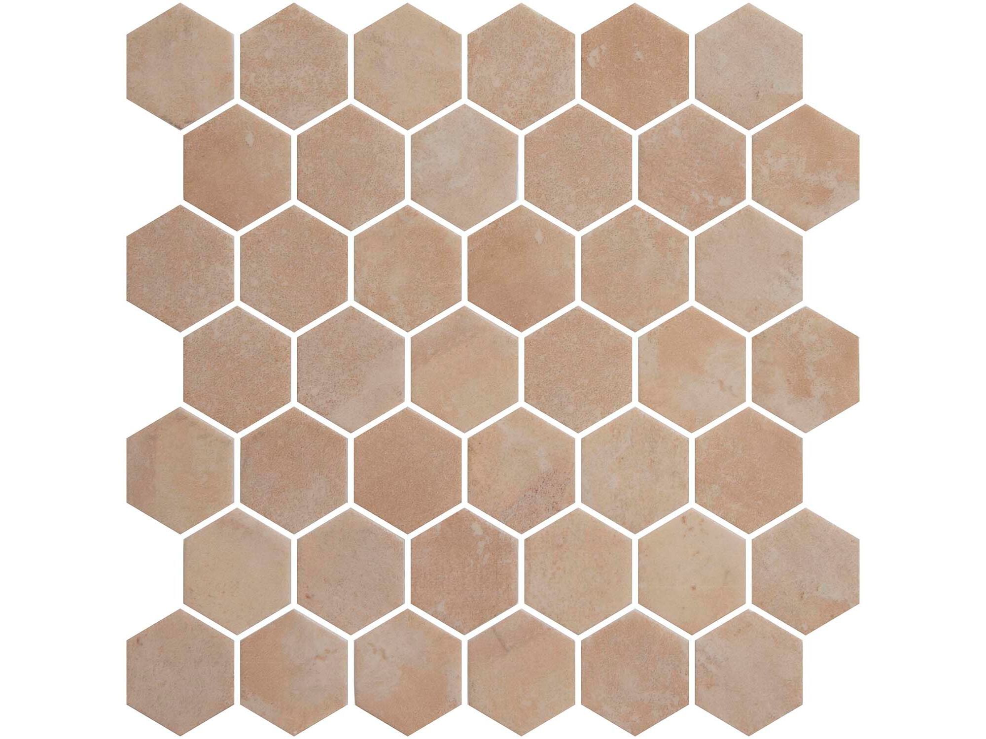 Стеклянная мозаика Onix Hex XL Terra ARCH-00152725