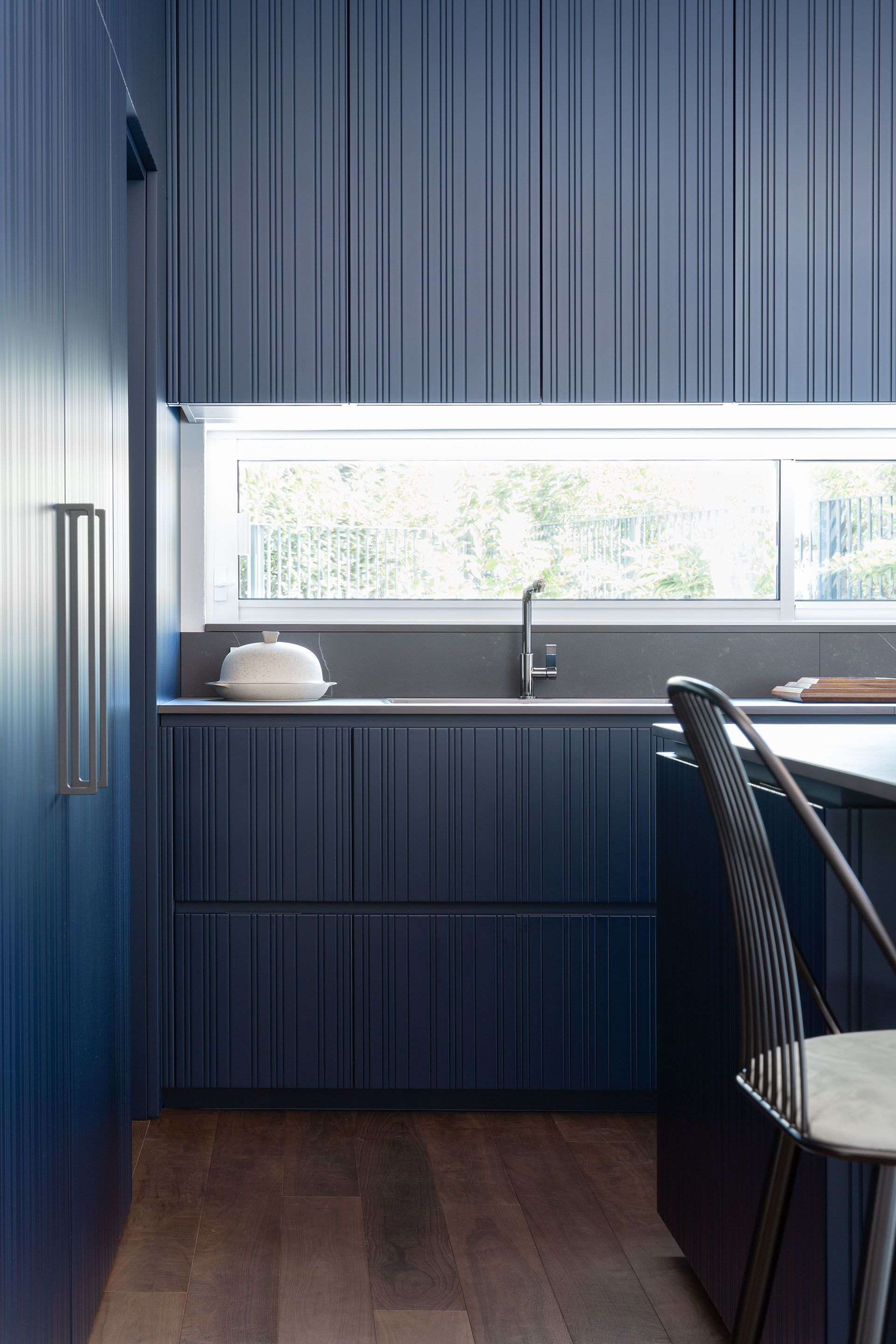 Угловая кухня с центральным островом и обшивкой TM Italia Cucine ARCH-00037367 - Вид №8