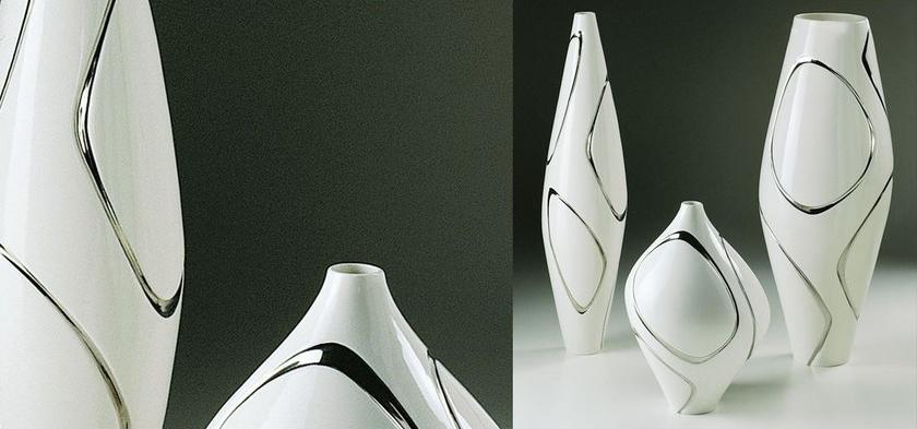 Fos Ceramiche Фарфоровая ваза Naum B-2003 - Вид №4