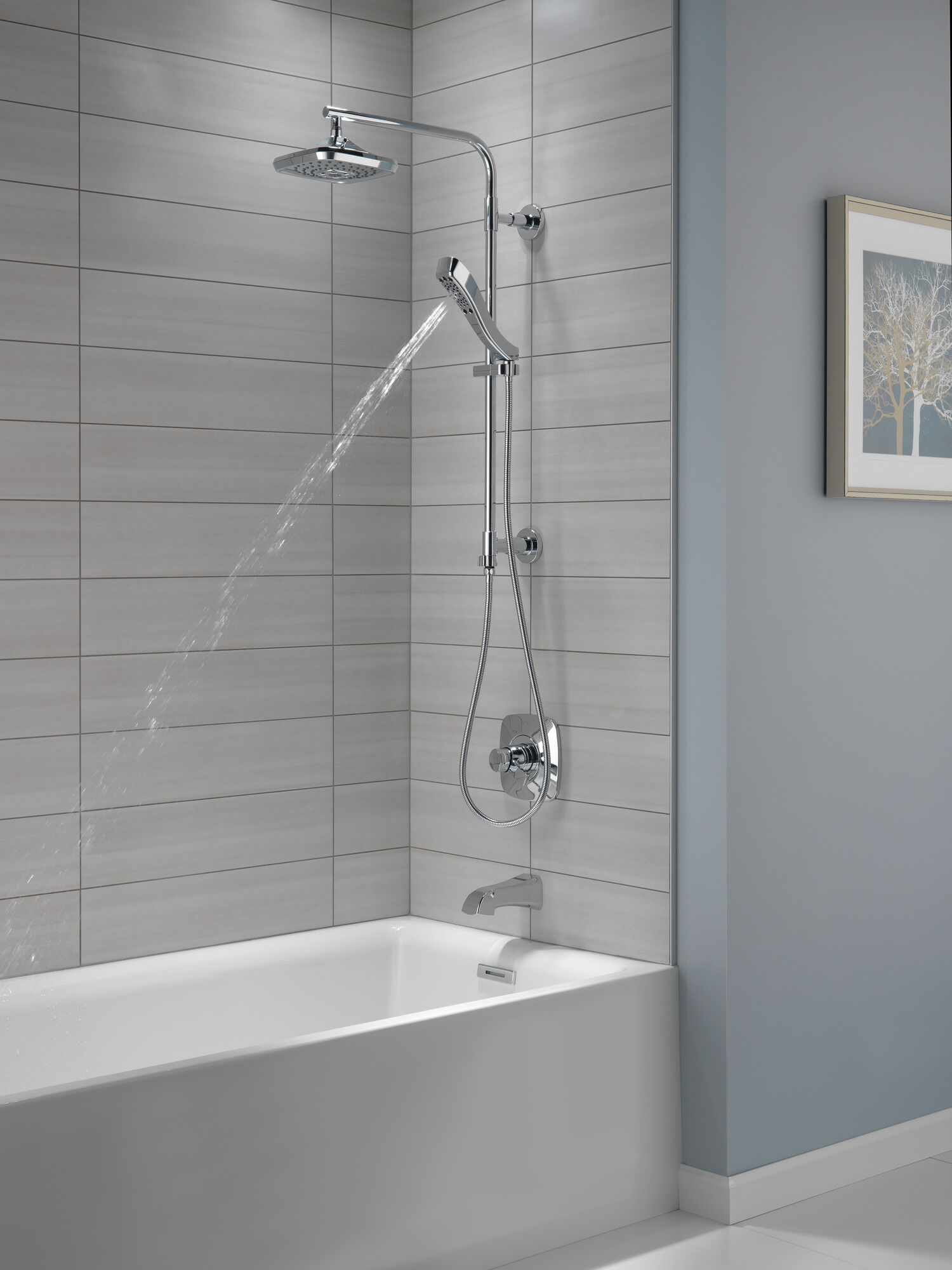 RP78735SS Излив ванны - отводной клапан Delta Faucet Tesla Нержавеющая сталь - Вид №7