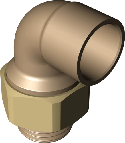 120 061 Модель 94098G Трубопроводные системы  Фитинги для пайки  Резьбовые соединения Santreyd  - Вид №2