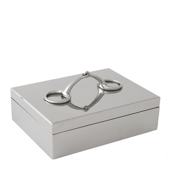 Шкатулка для драгоценностей Aurora S от Eichholtz EICHHOLTZ EICHHOLTZ 060225 Хром  - Вид №1