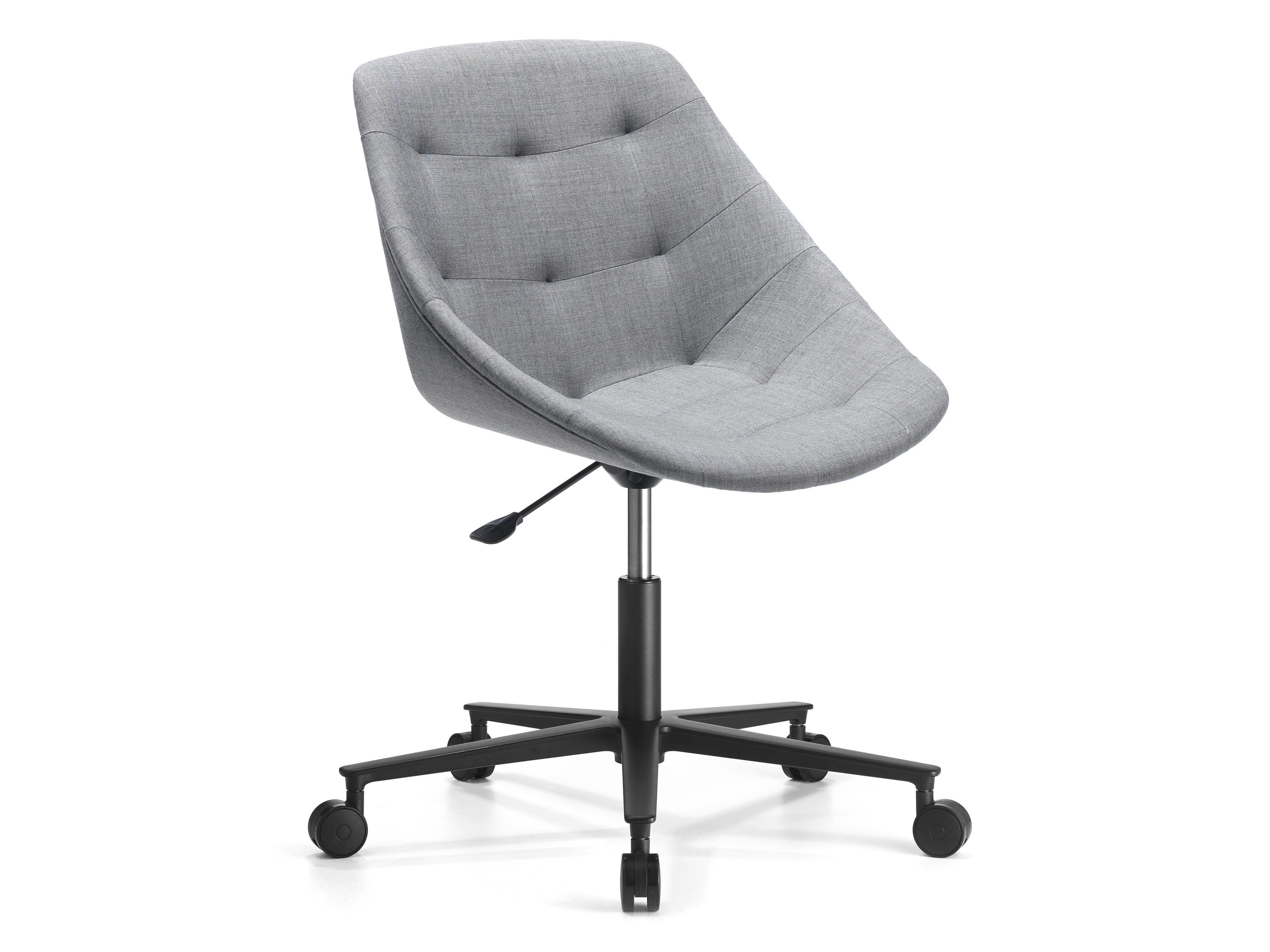 Офисное кресло с регулируемой высотой и колесами с 5 спицами SITIA MISS LILY ARCH-00035017 - Вид №1