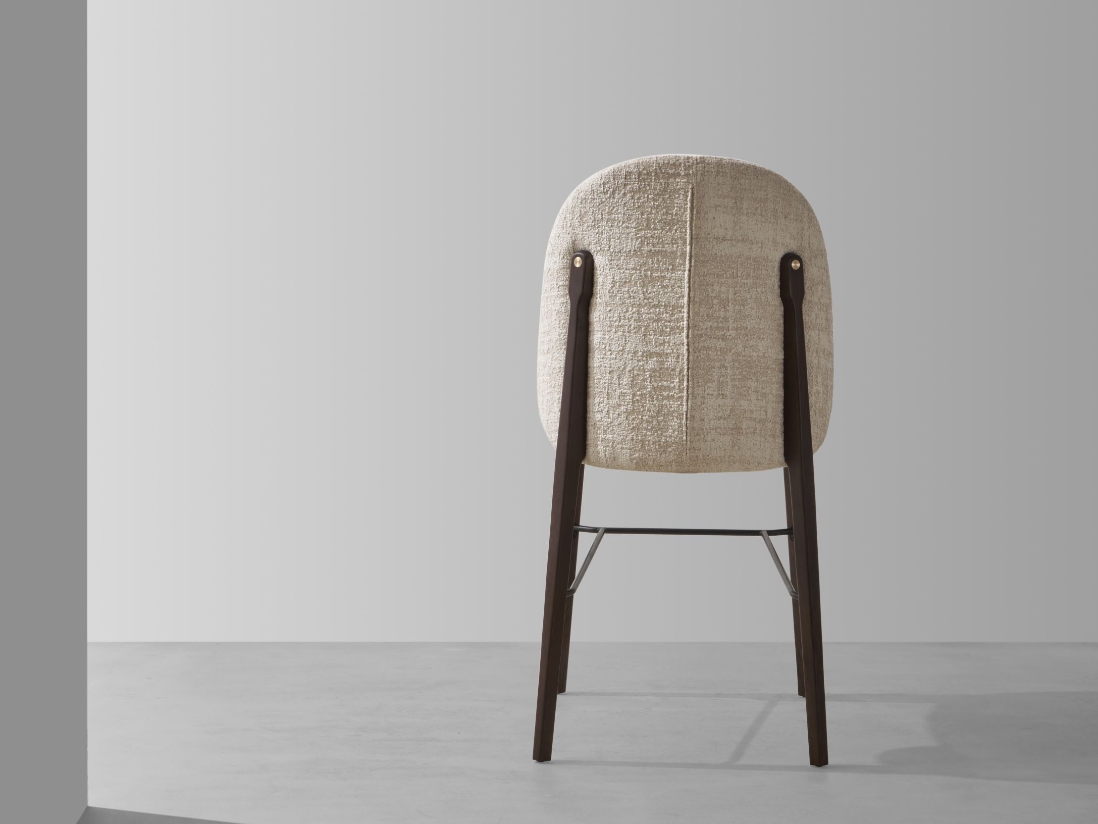 Высокий тканевый стул со спинкой District Eight Ames ARCH-00103728 - Вид №3