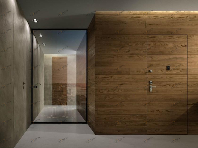 GAROFOLI Поворотная стеклянная дверь Design sun-id-1391121