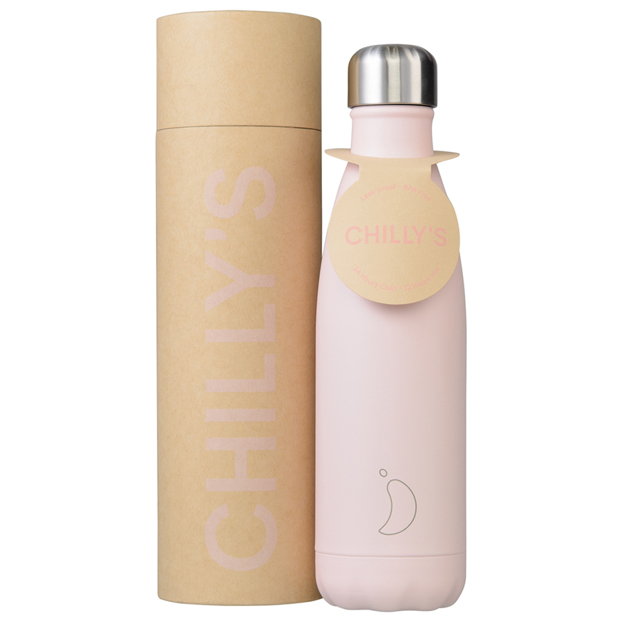 B500BLPNK Термос blush edition, 500 мл, нежно-розовый Chilly's Bottles  - Вид №2