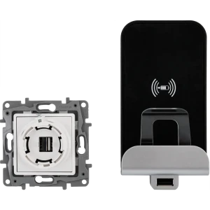 Зарядное устройство беспроводное Legrand 2.4 А цвет черный 82484555 STLM-2201650