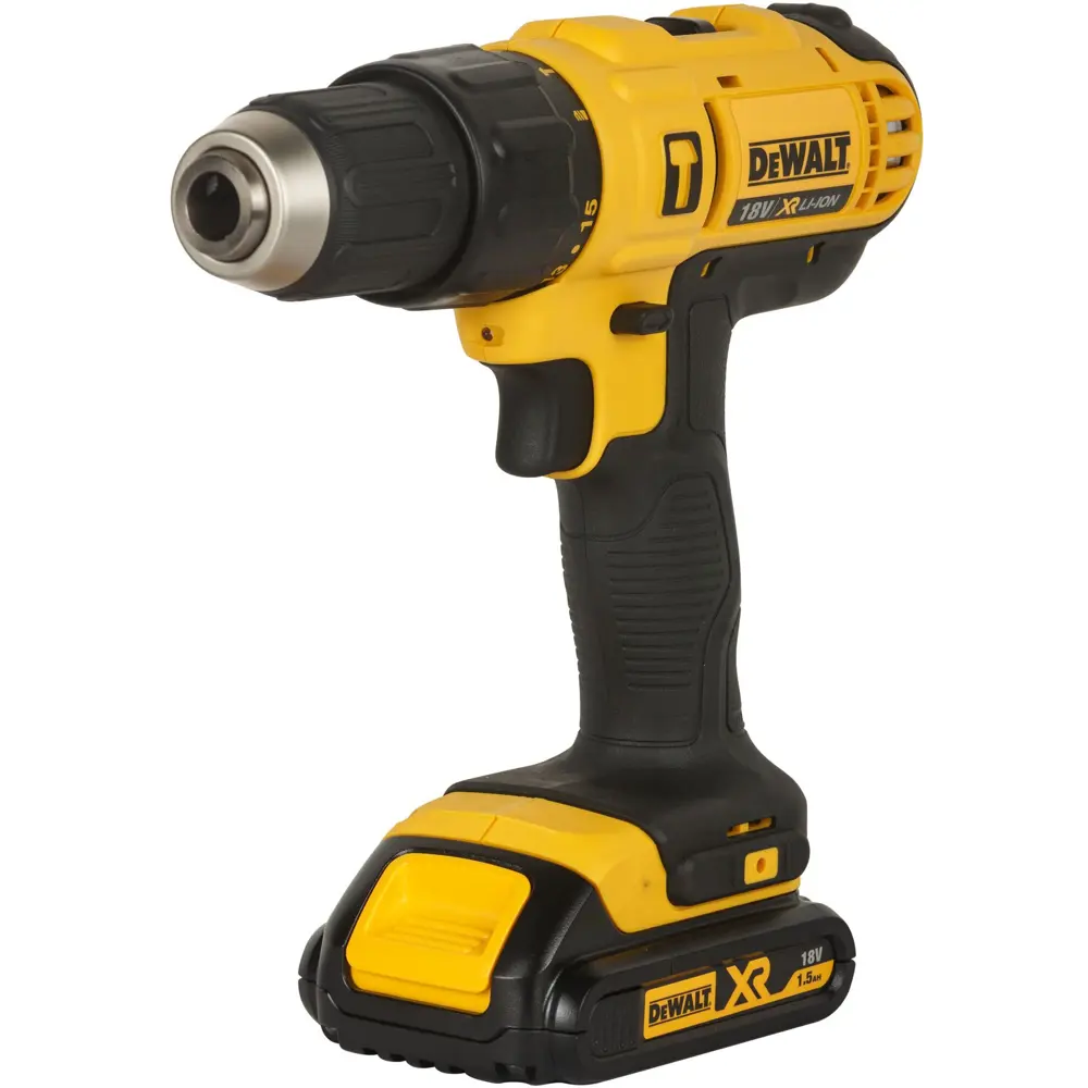 Дрель-шуруповерт аккумуляторная ударная Dewalt DCD776S2, 18 В Li-ion 2х1.5 Ач 82180741 STLM-2099958  - Вид №1
