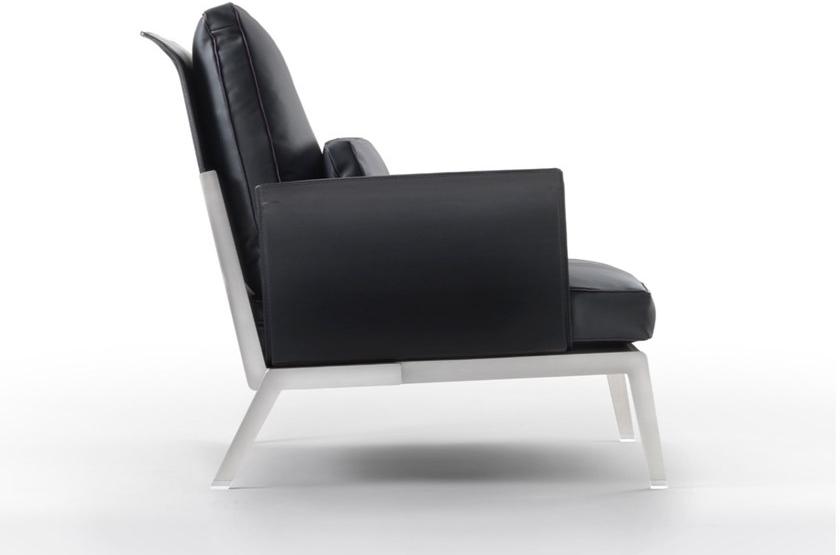 Flexform Кресло Bergere со съемным кожаным чехлом с подлокотниками Happy hour sun-id-1471875 - Вид №1