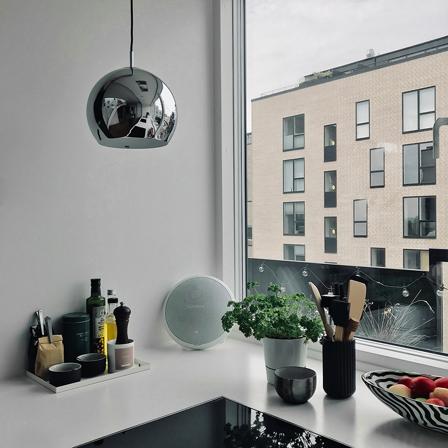 13705505001 Лампа подвесная ball, 20хD25 см, хром в глянце Frandsen  - Вид №2