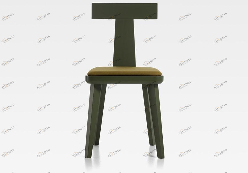 SIPA Деревянный стул со встроенной подушкой T-coffee sun-id-1484486