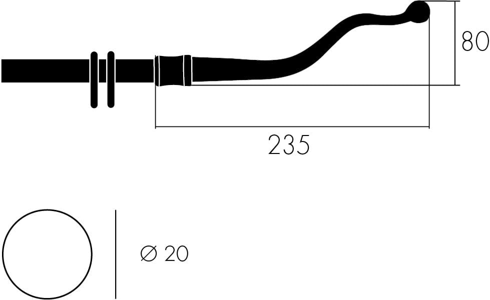 Железный карниз Frandoli Class Iron ARCH-00030007 - Вид №2