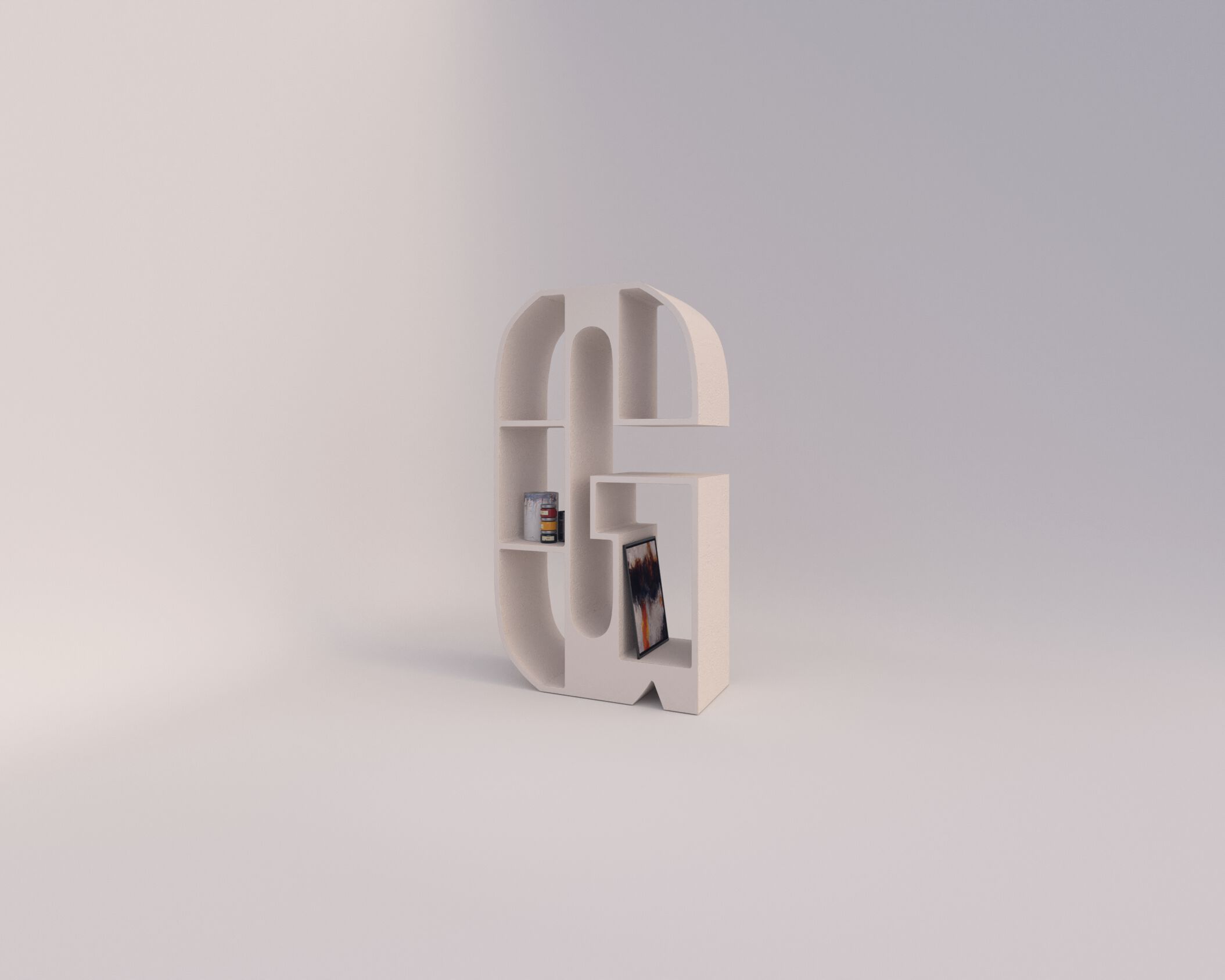 Мебель контейнеры в бетонной конструкции Voltan 555 ARCH-00021949 - Вид №83