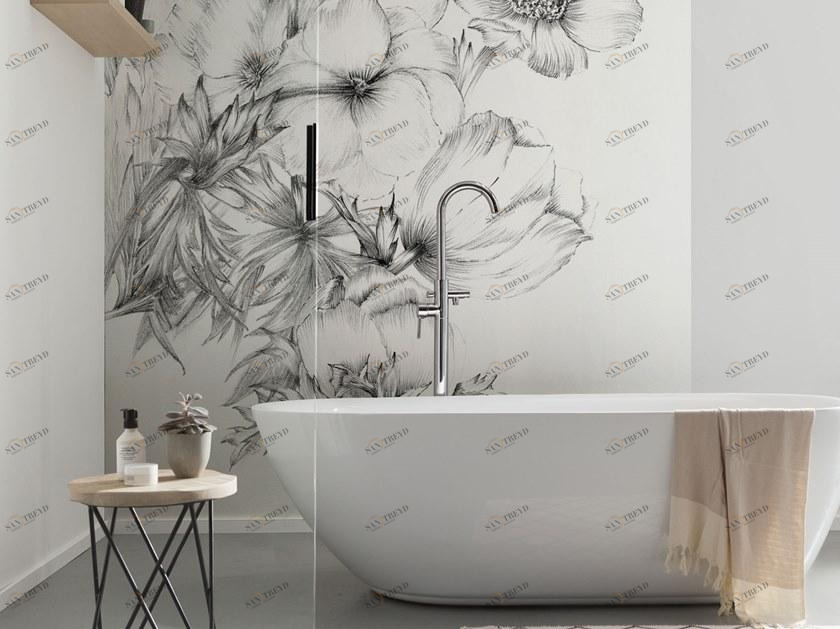 Komar Флизелиновые обои с цветочными мотивами Home Xxl2-1035