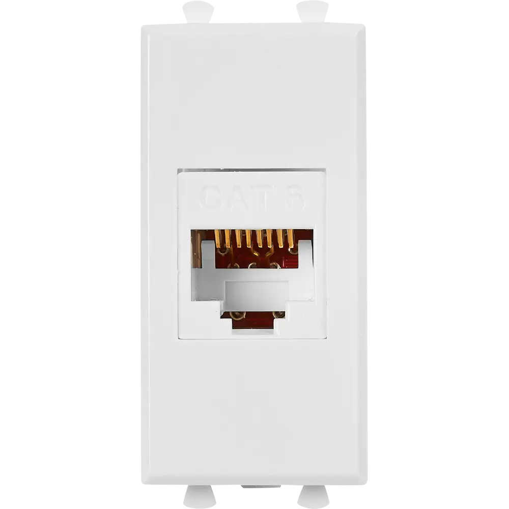 Компьютерная розетка встраиваемая DKC Avanti RJ45 UTP cat 6 цвет белый 88581793 STLM-2200398