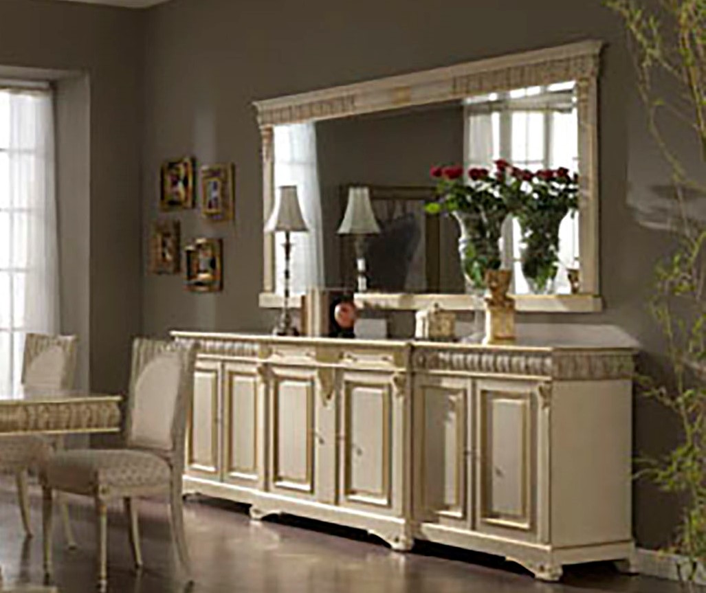 106692 Сервант DaVinci 6-дверный 10013 белый Llass DA VINCI Santreyd