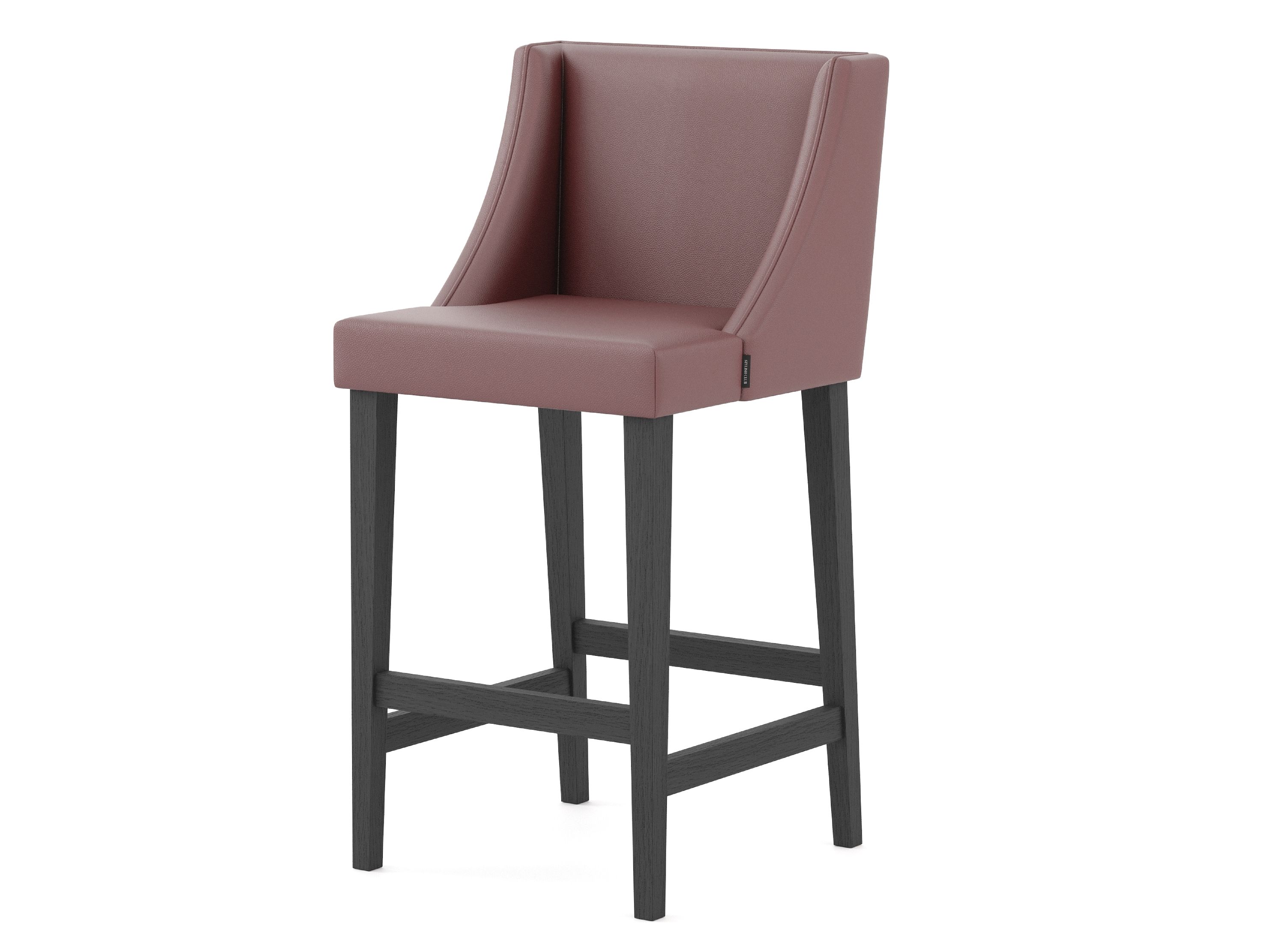 Высокий кожаный стул со спинкой Stylish Club ARCH-00073311