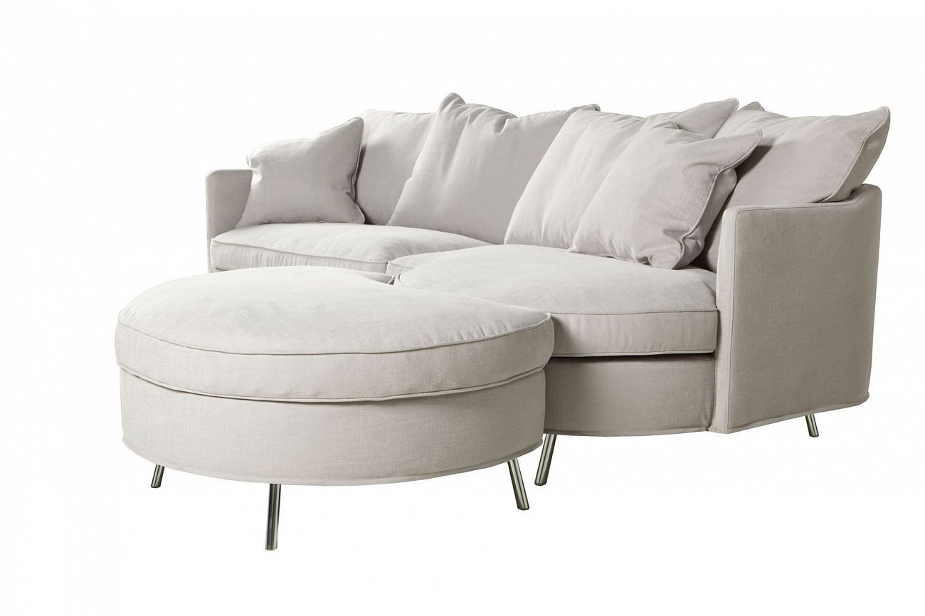 Диван Julia трехместный угловой светло-серый SITS ДИЗАЙНЕРСКИЕ, JULIA 192056 Серый  - Вид №9