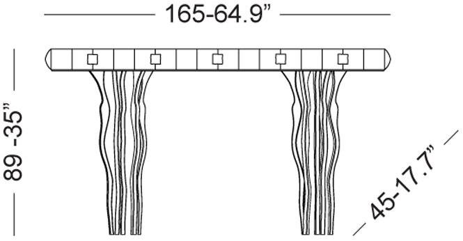 Il Pezzo Mancante Деревянная консоль с ящиками Il pezzo 10 sun-id-1348873 - Вид №3