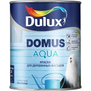 Краска Dulux Domus Aqua / Дулюкс Домус Аква для деревянных фасадов полуматовая 2,5л