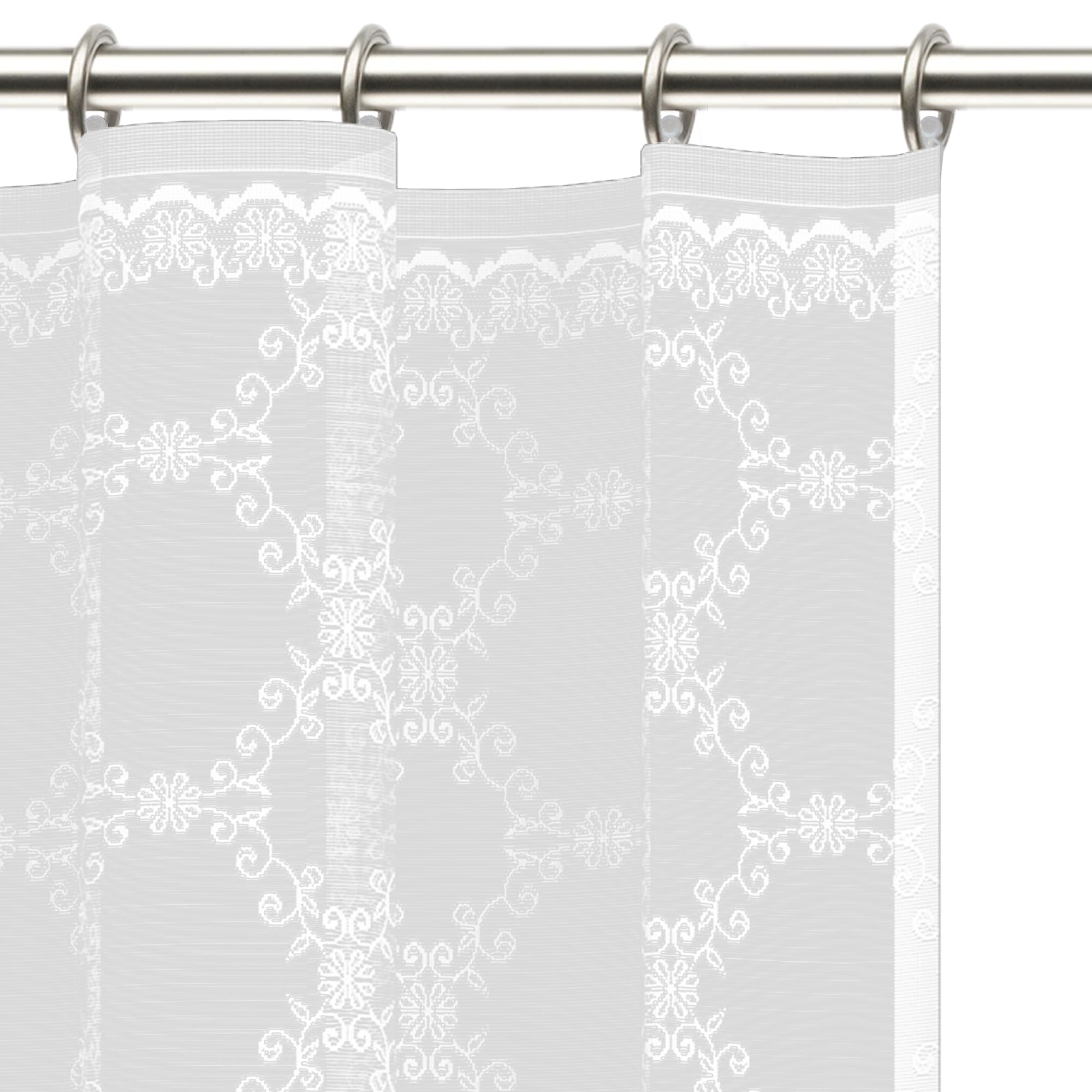 81948127 Занавеска на ленте «Соты», 250х160 см, цвет белый Santreyd  - Вид №5