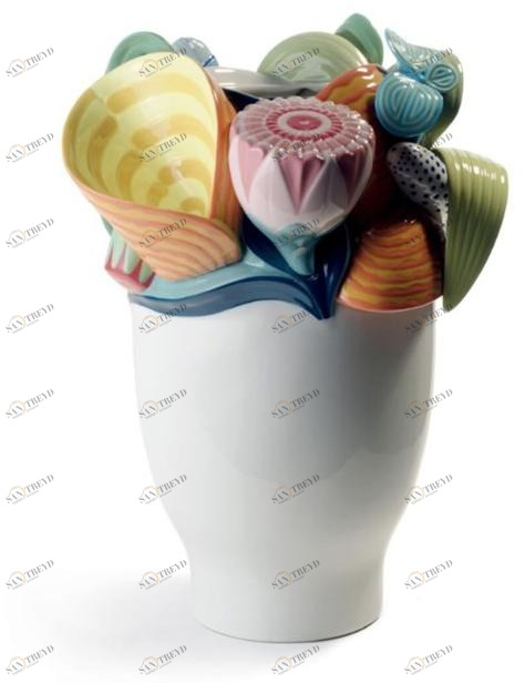 Lladró Фарфоровая ваза Naturofantastic 1007915