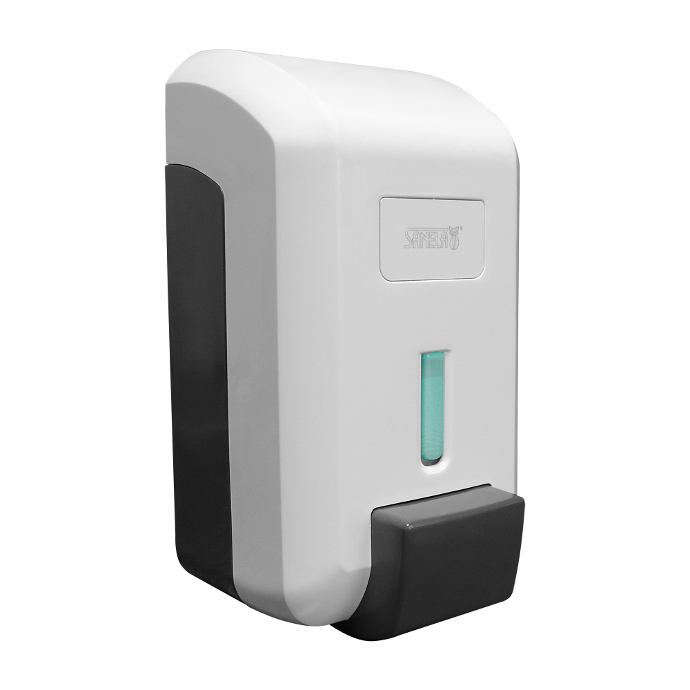72991 Настенный дозатор жидкой/гелевой дезинфекции и мыла SANELA 