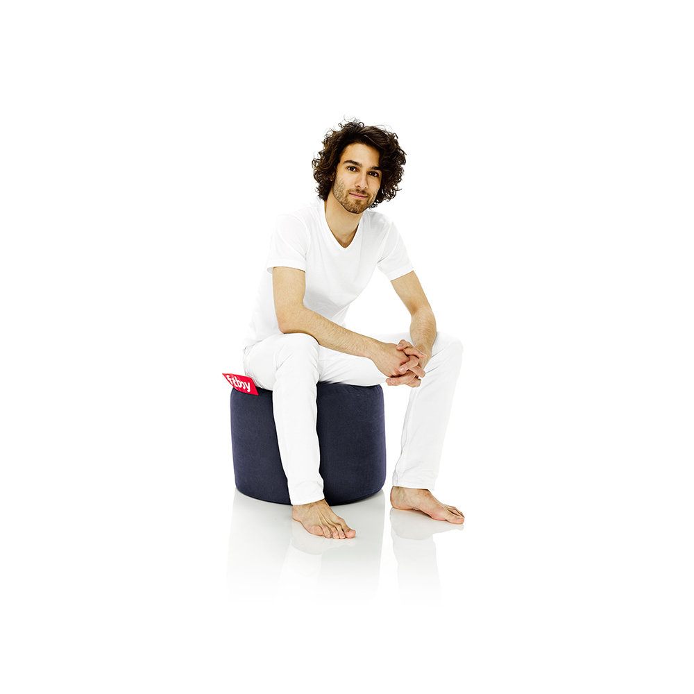 Детский пуфик Fatboy® синий меланж 900017011 - Вид №1