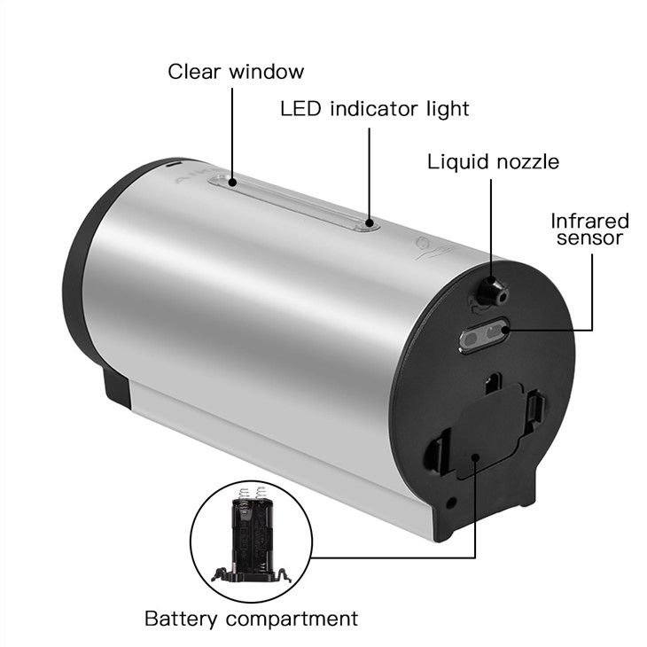 Автоматический дозатор пенящегося мыла AIKE AK1255_450  - Вид №4