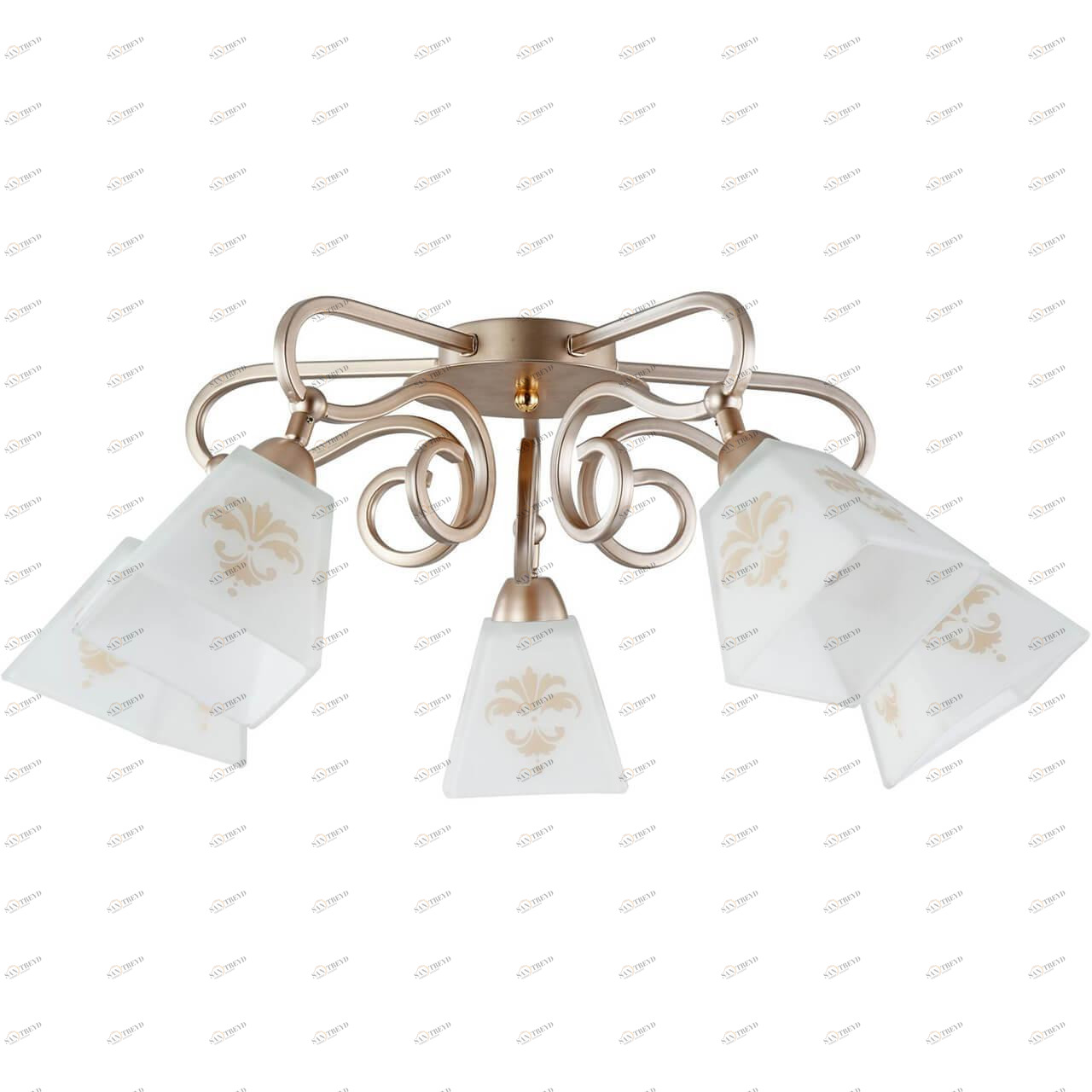 Потолочная люстра Freya Silvana FR2062-PL-05-G FREYA SILVANA 184164 Белый 