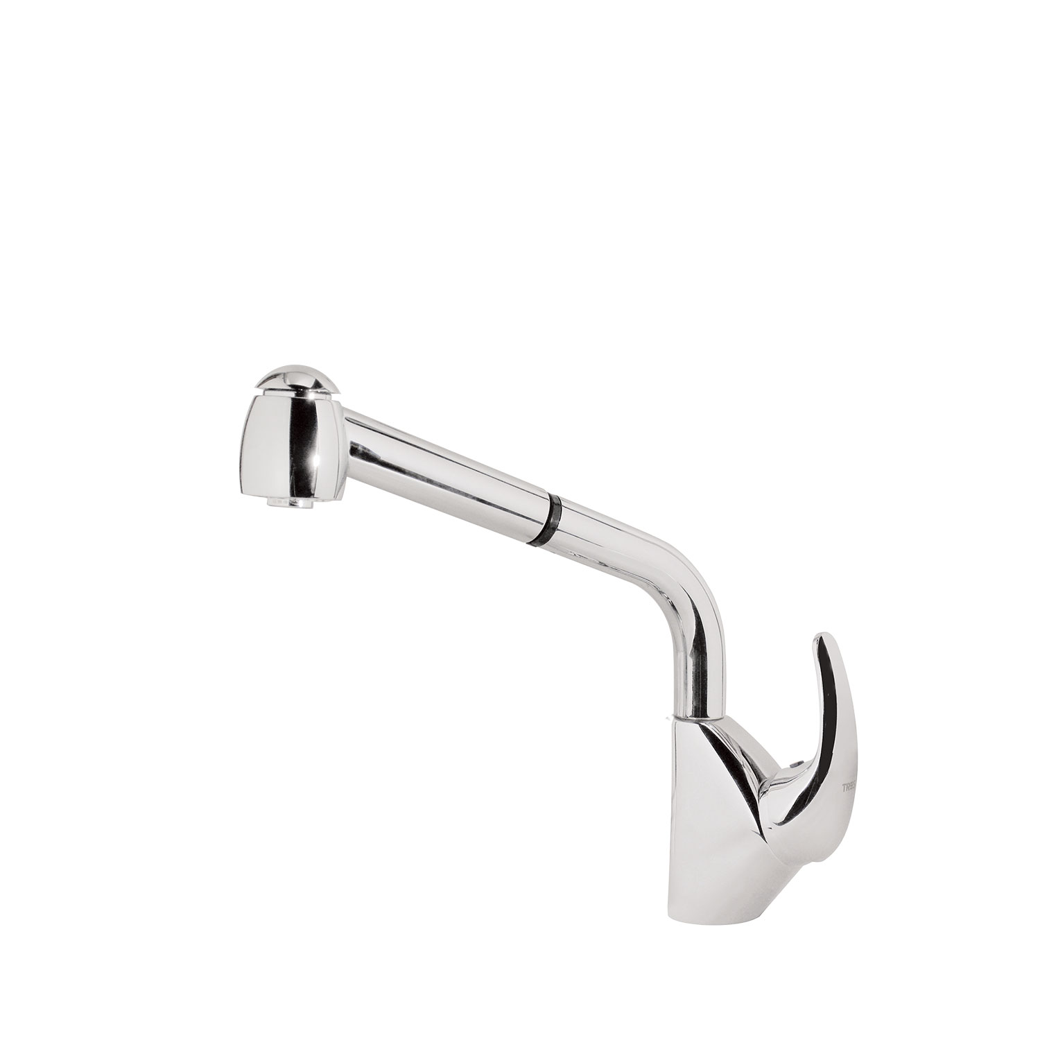 КУХОННЫЙ однорычажный смеситель со съемным носиком и 2 видами струи для кухни-03044401 TRES Kitchen