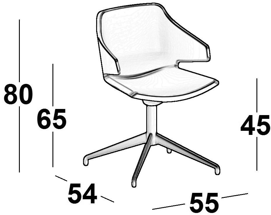 Luxy Кресло вращающееся на козелке Meraviglia sun-id-1408103 - Вид №4