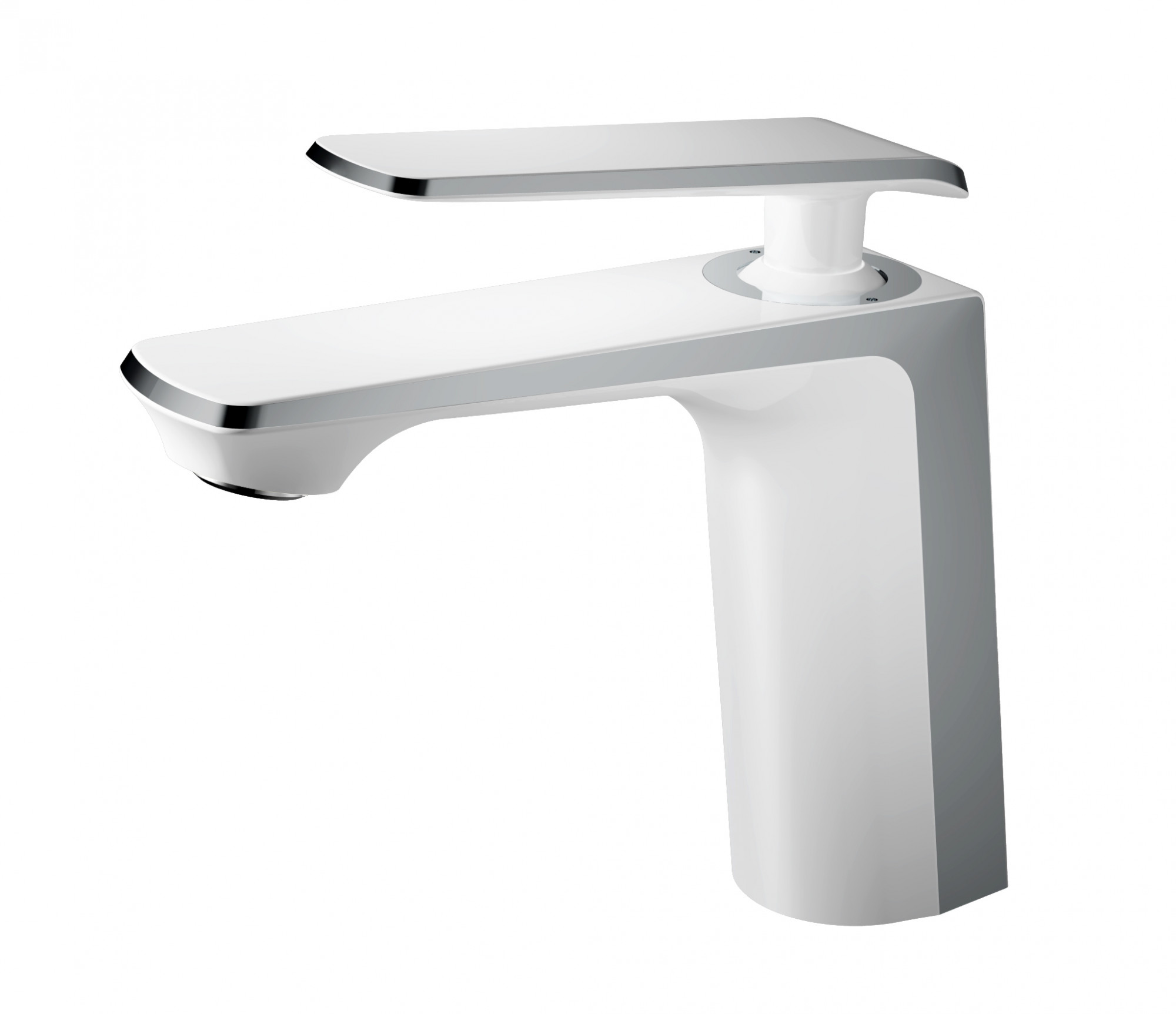 HB10548-8 Смеситель для раковины , белый Haiba 