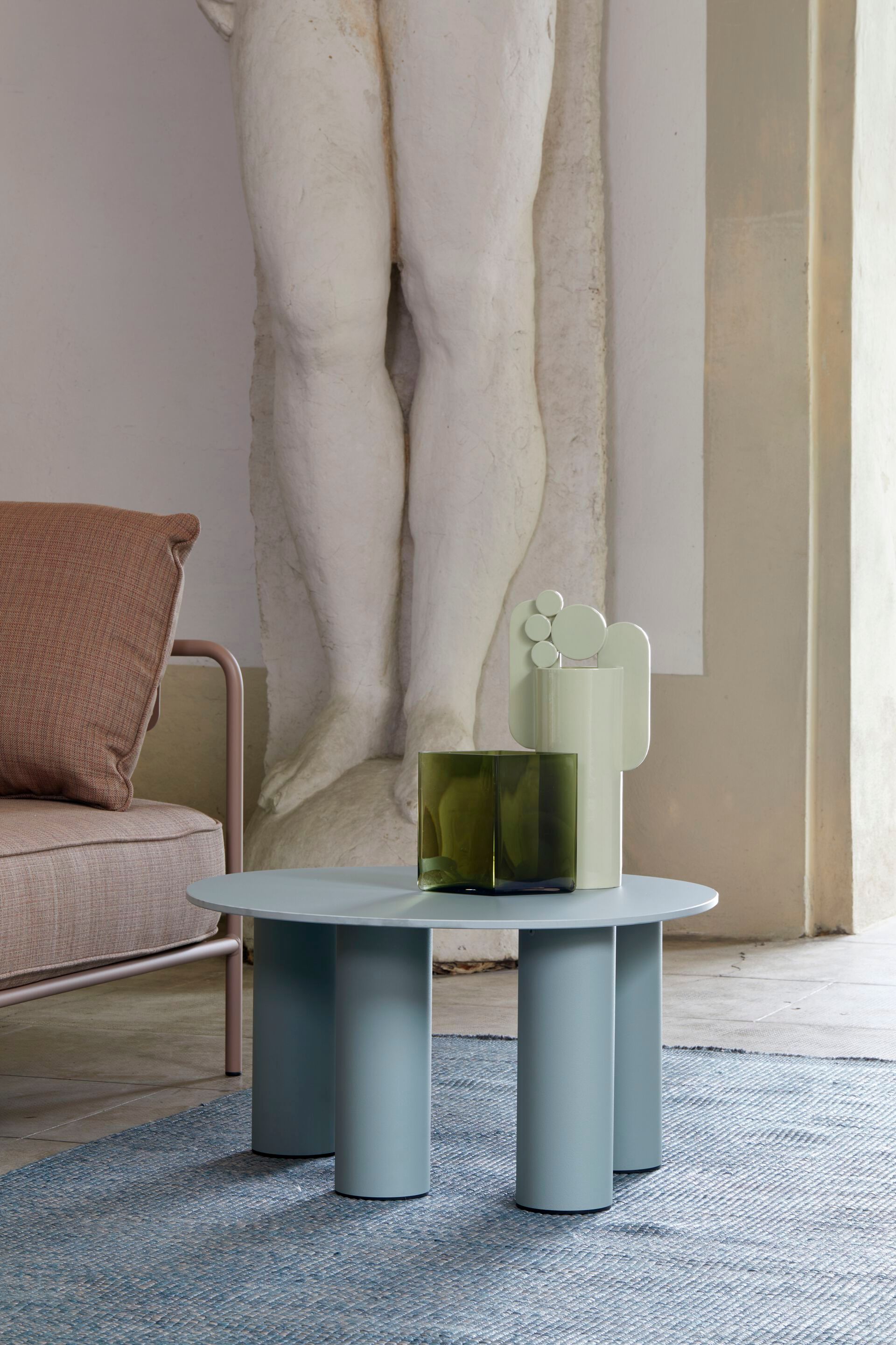 Журнальный столик из ламината с алюминиевыми ножками S-CAB Hyppo ARCH-00142846 - Вид №16