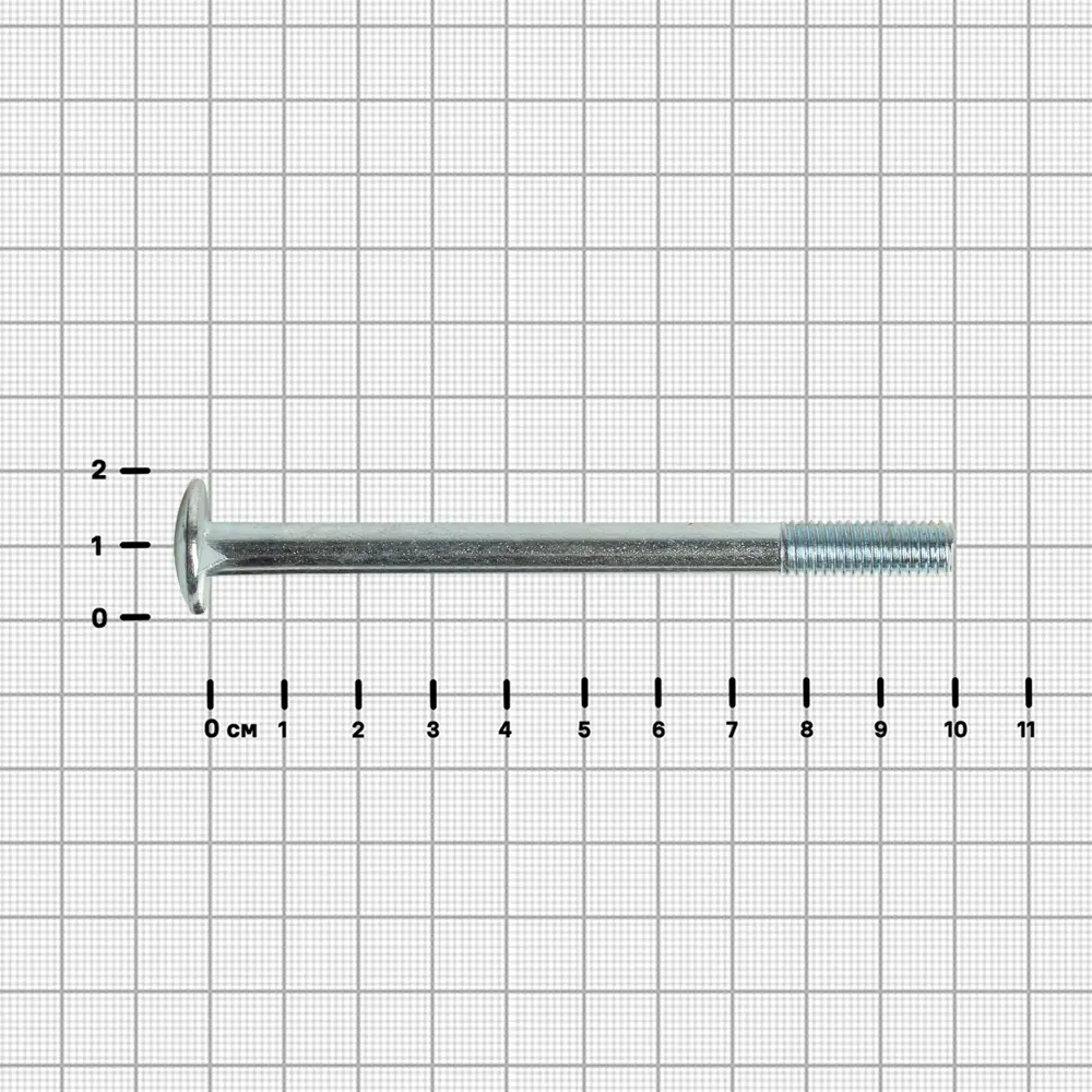 Болт DIN 607 8x100 мм оцинкованный 89409860 STLM-2076691 Santreyd  - Вид №2