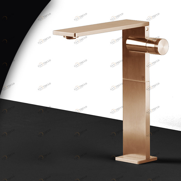 Смеситель для раковины AICO AIC3R розовое золото Radomonte