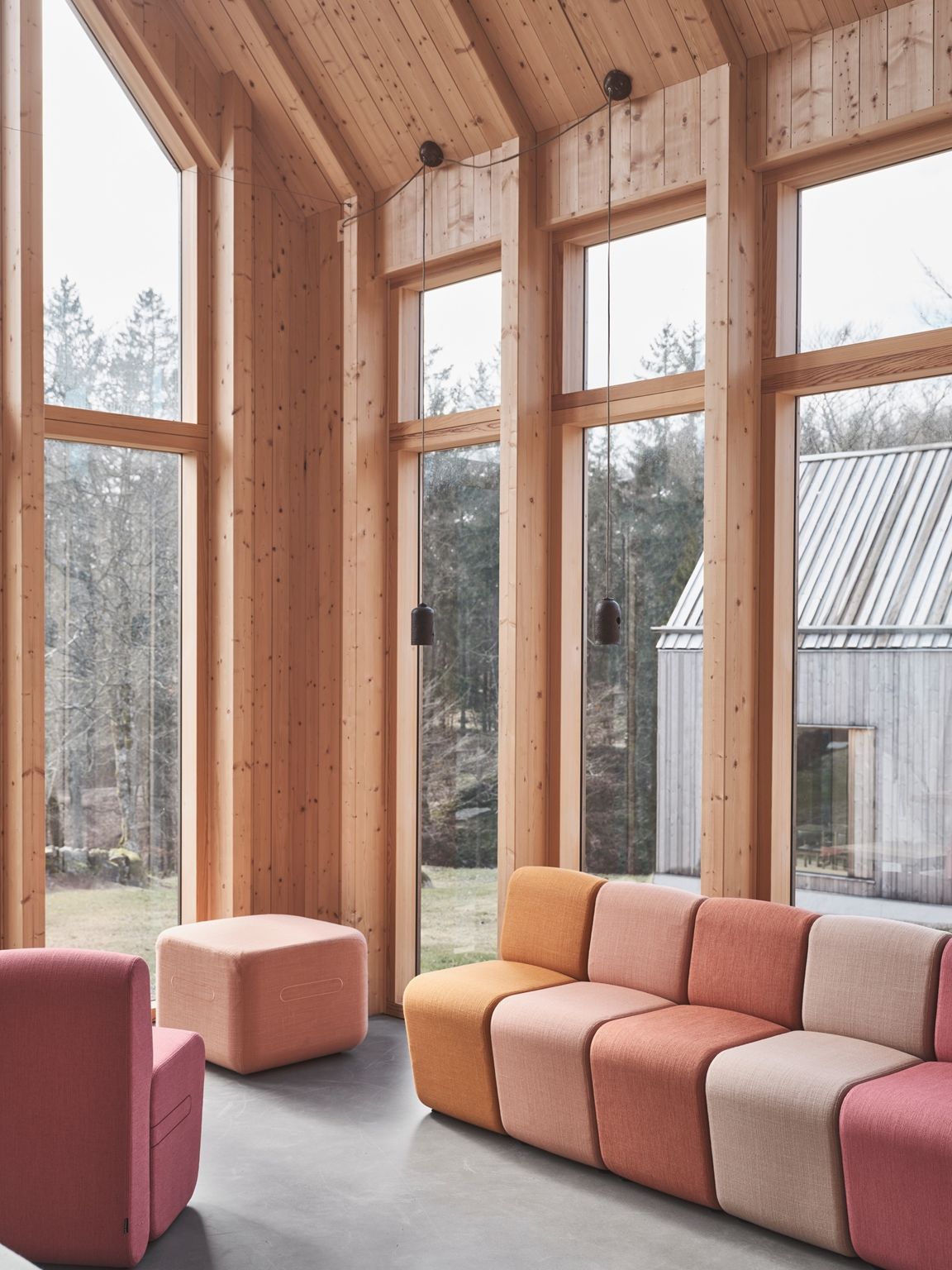 Квадратный пуф из ткани Bla Station ARCH-00129486 - Вид №9