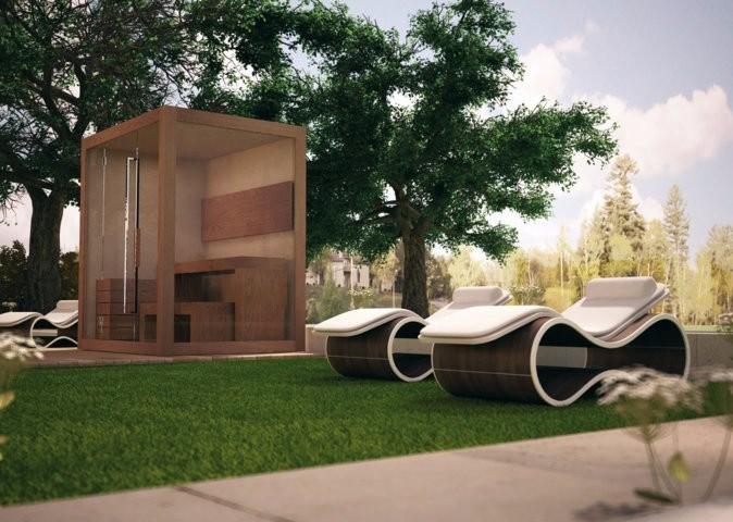 CARMENTA Финская сборная уличная сауна Dream sun-id-1411682 - Вид №4